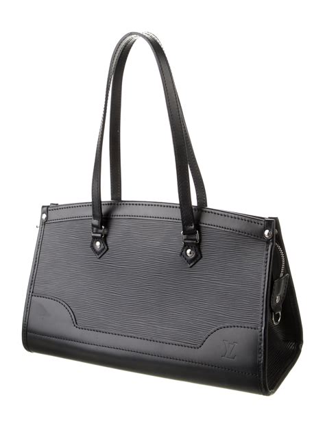 LOUIS VUITTON Epi Madeleine PM Black 